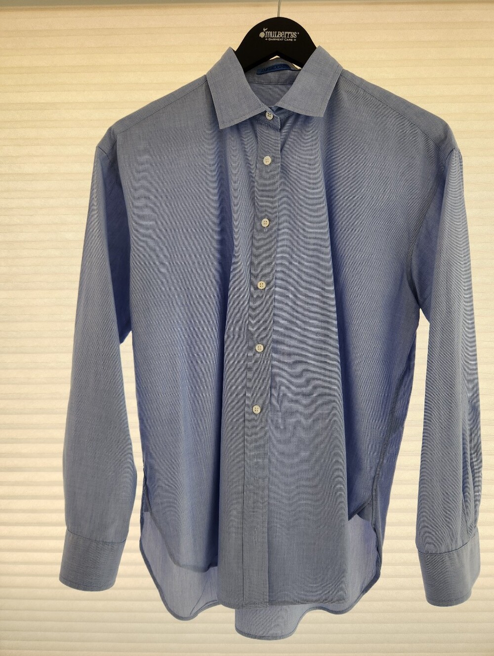 J. McLaughlin Women's  Light Blue Collared Shirt
